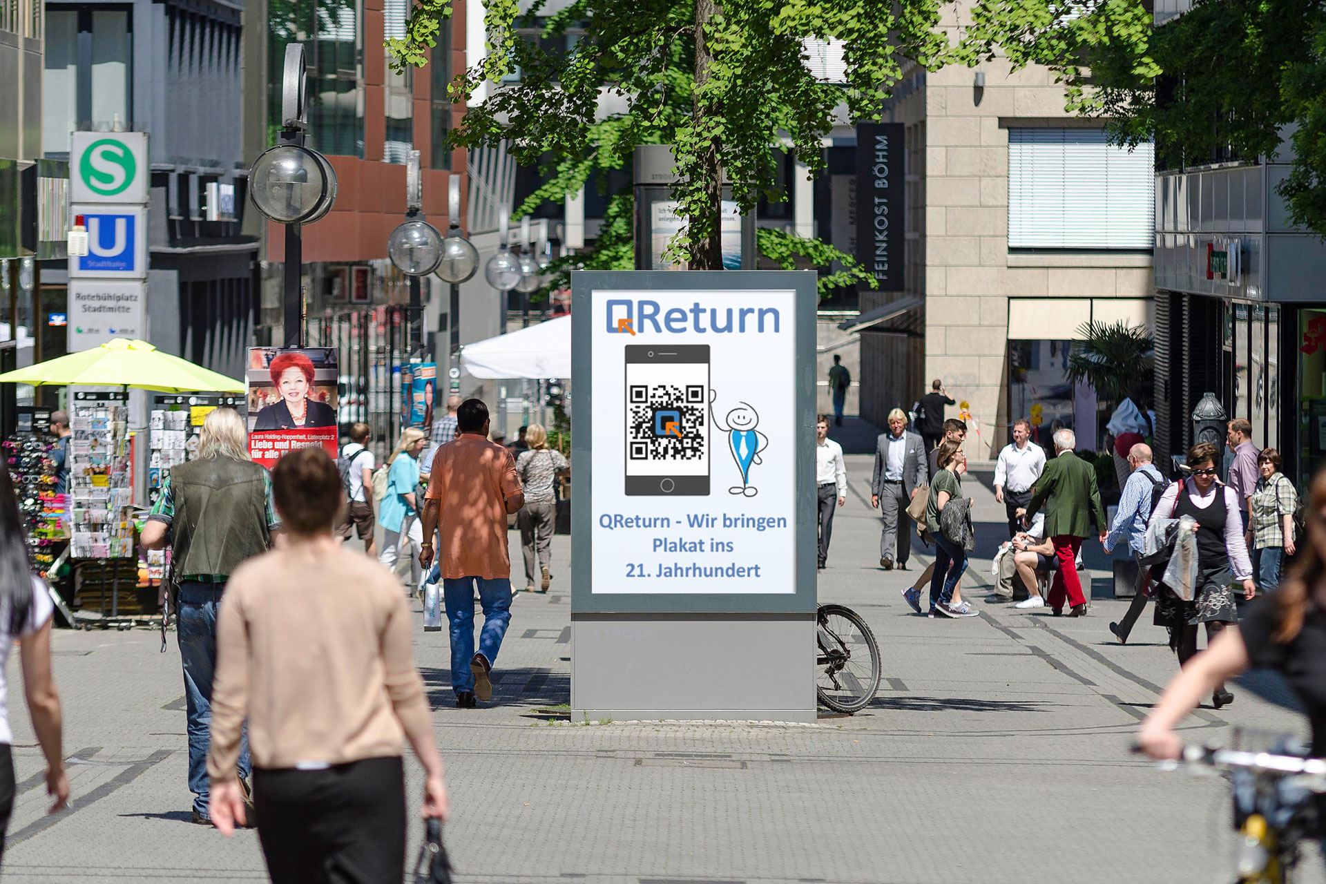QR-Code Plakat